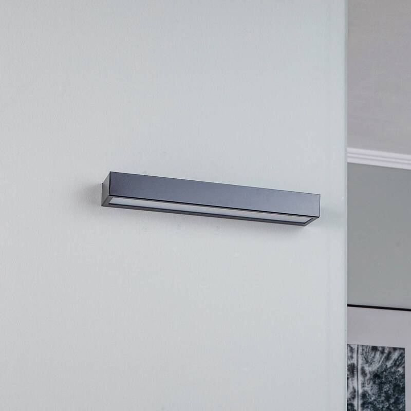 LED-Wandleuchte Mera 40cm schwarz 3000K Euluna lichtabstrahlung oben unten - 5903148515144