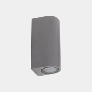 B-Ware LEDS-C4 Außenwandlampe Leuchte Eko Double grau Hauptbeleuchtung Breite 7 cm Alu