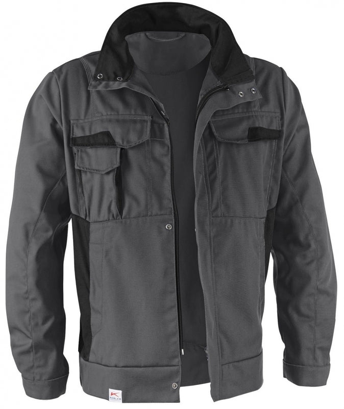 Kübler Vita mix Jacke Arbeitsjacke Berufsjacke 1L45 anthrazit/schwarz M - 4053813285535