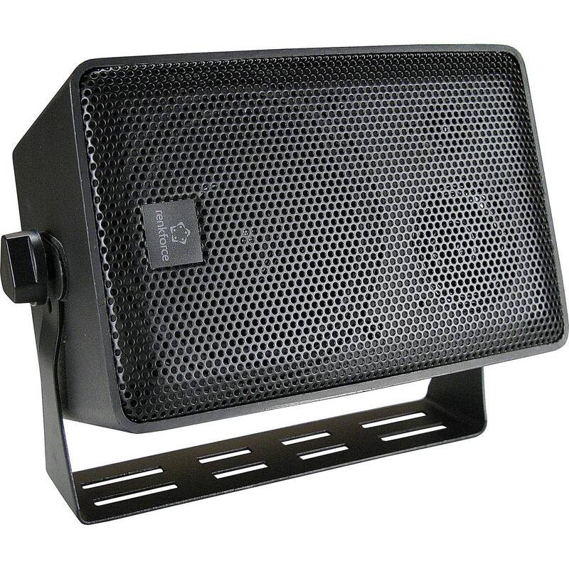 RENKFORCE RL100W BK Regallautsprecher 100W 90Hz-20kHz 87dB Schwarz Paar - 4016138951301