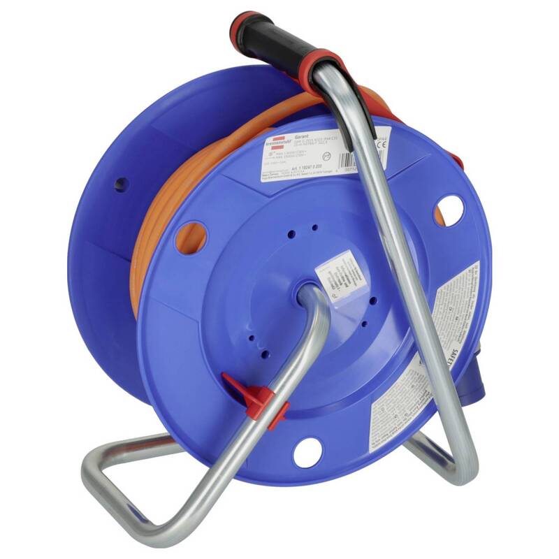 Brennenstuhl Camping-Kabeltrommel 25m CEE-Stecker 16A 3polig orange IP44 6,68kg - 4007123700172