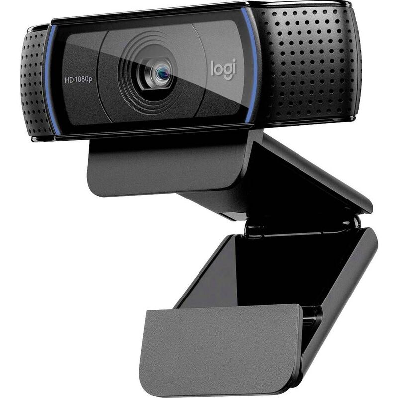 Logitech HD Pro Webcam C920 Full HD-Webcam 1920 x 1080 Pixel Klemm-Halterung - 5099206061309