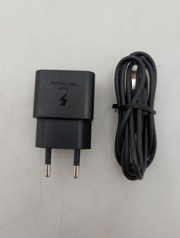 Samsung Ladegerät Netzteil Schnellladegerät USB-C Datenkabel Schwarz 25 W - 8806094912029