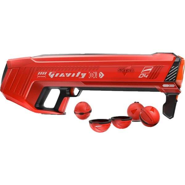 Spyra Gravity Wasserbombenwerfer rot 16m Reichweite für ab 8 Jahre - 4260747380469