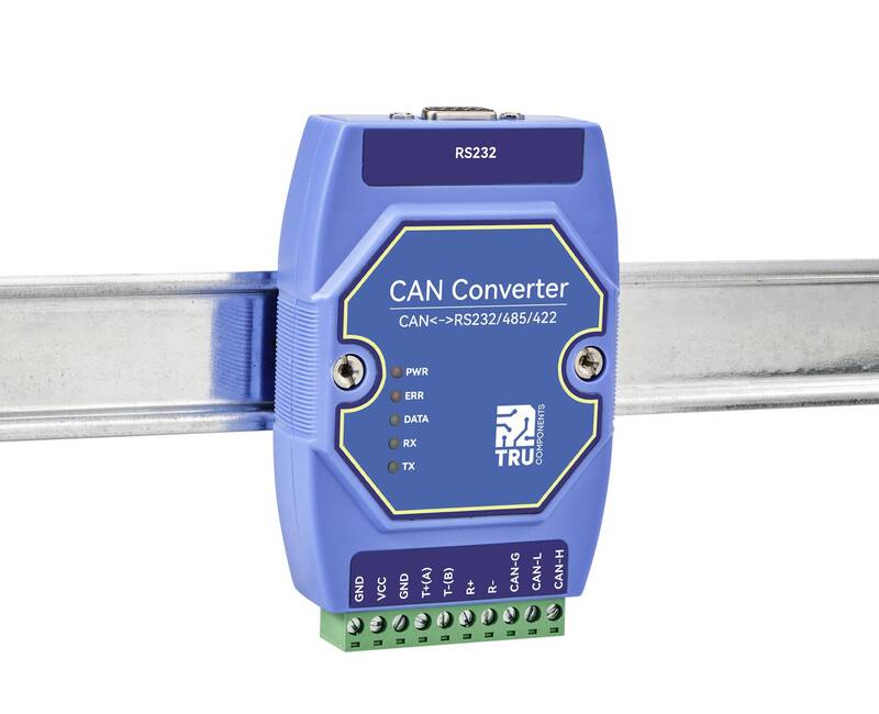 TRU COMPONENTS TC-ECAN-401 CAN-Bus Modbus-RTU Multifunktionsmodul - 4064161295886