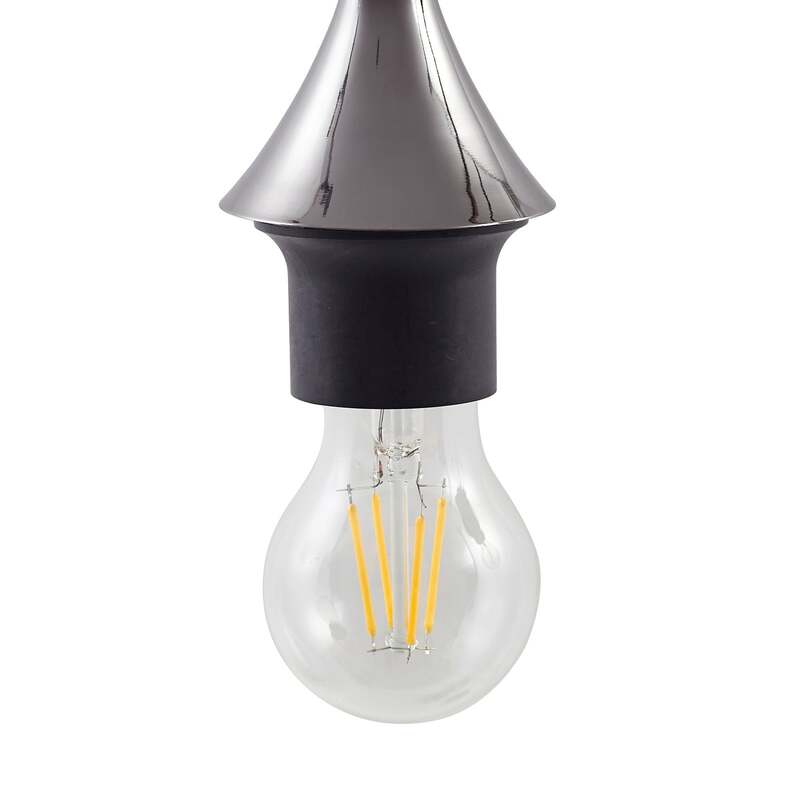 Lucande Hängeleuchte Jarven 5-flammig schwarz LED Deckenlampe Lampe Leuchte - 4251911791570