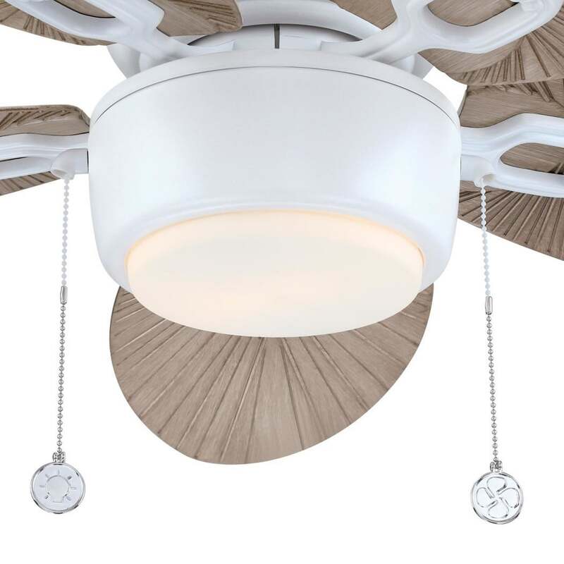 Westinghouse Deckenventilator grau leise mit Licht 7316440 für Räume bis 20m² - 4895105614216