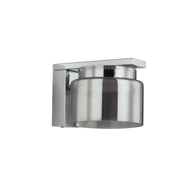 Lucande Wandleuchte Lampe Diano Leuchte Eisen Glas Wandlampe GX53 LED 8W - 4251911767421