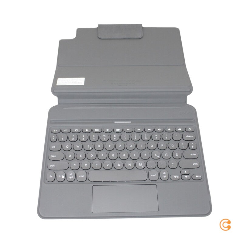 ZAGG ProKeys mit Trackpad Tastatur Hülle Apple iPad Bluetooth QWERTZ Keyboard266 - 0840056158122