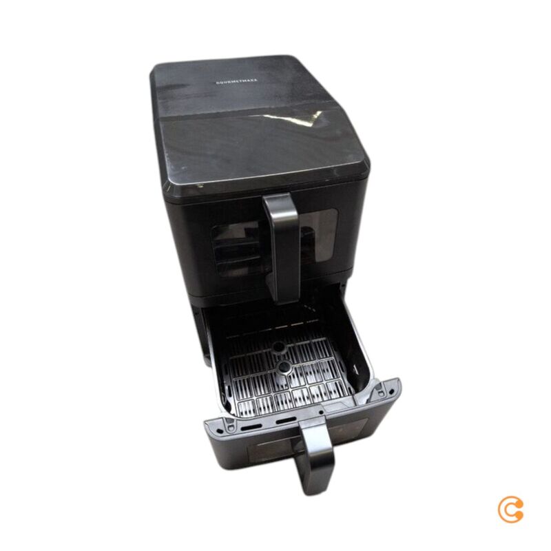 GourmetMaxx Heißluft-Fritteuse 10 l 2400 W Antihaft Cool-Touch digitaler Timer - 4067522090816