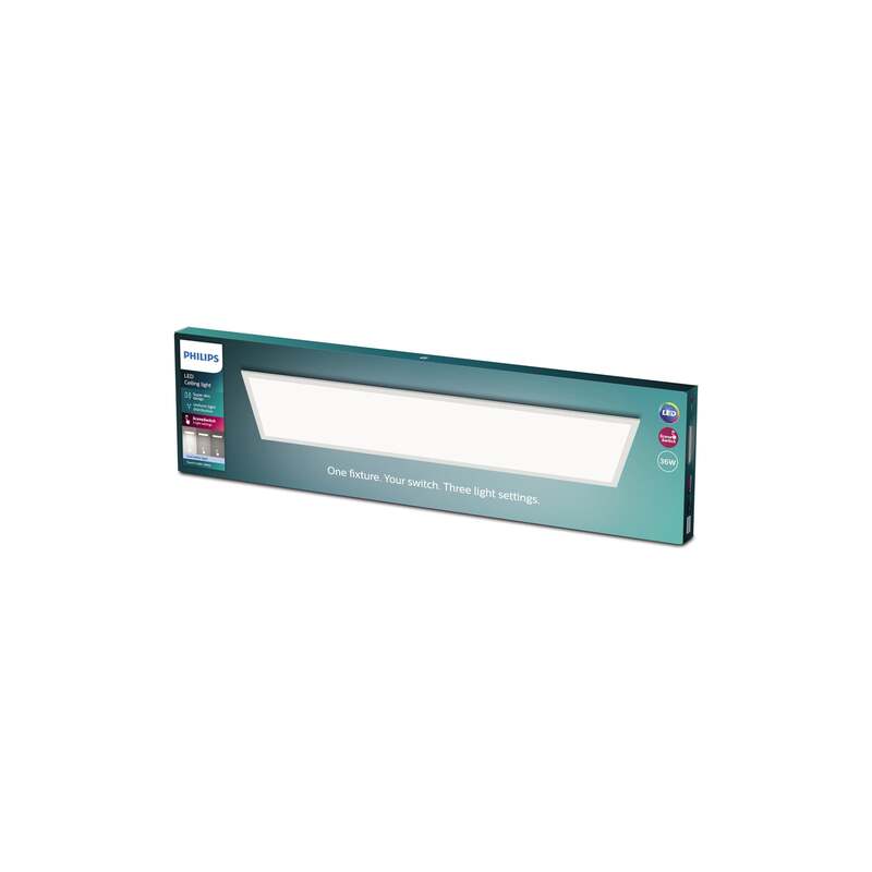 Philips Touch LED-Panel Leuchte Licht 120x30cm Deckenleuchte 4000K weiß - 8719514326743
