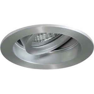 B-Ware Brumberg Einbauleuchte Halogen GX5.3 50W dimmbar schwenkbar Aluminium weiß 80mm