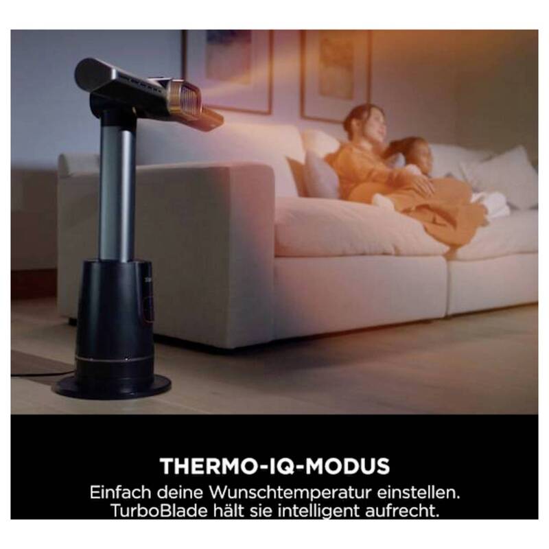 Shark Standventilator Turboblade TH200EU 2200W Oszillierend Heizfunktion - 0622356323758