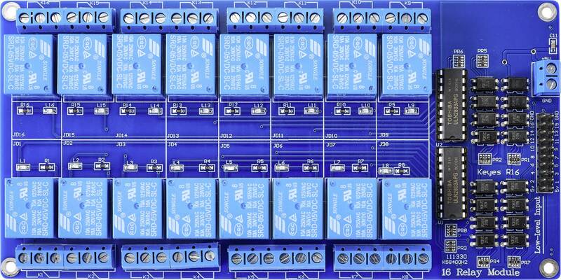 TRU COMPONENTS Relais Universal Modul 1 St. Passend für Entwicklungskits Arduino - 4064161170695
