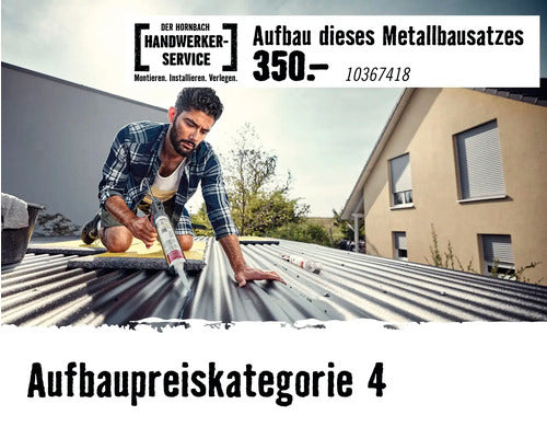 Konsta Mülltonnenbox Mülltonnenbox anthrazit für 3 x 240l Mülltonnen - 4306516693573