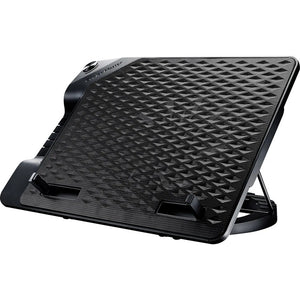 B-Ware Cooler Master Notebook-Ständer Ergostand III Kühlfunktion Schwarz 230mm Lüfter