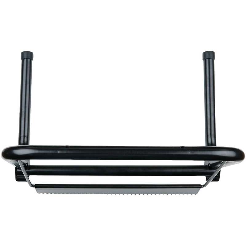 KS TOOLS Wandhalterung für Putzpapierrolle schwarz Stahlrohr 230x350x265 mm - 4042146638798