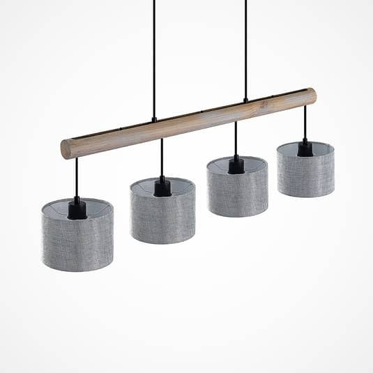 Lindby Scavi Hängeleuchte Deckenlampe Pendelleuchte Lampe vierflammig E27 g870 - 4251096597776