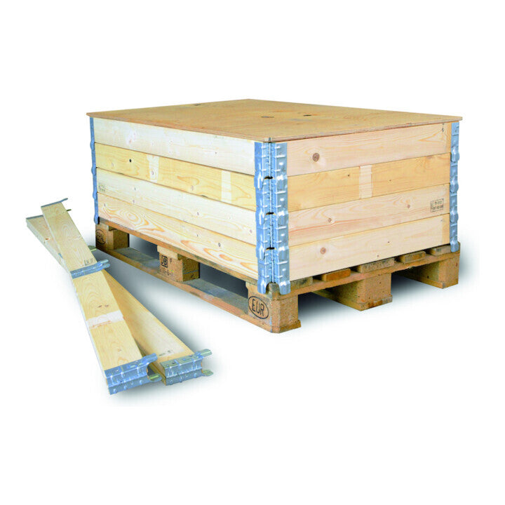 TransPak Holzaufsatzrahmen Palettenrahmen Europalette 800x600x200 IPPC 100 STÜCK - 4056705502161