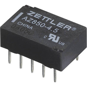 50x B-Ware Zettler Printrelais Miniatur Relais AZ850-3 3VDC 2 Wechsler 1 A Lötpins 50 Stück