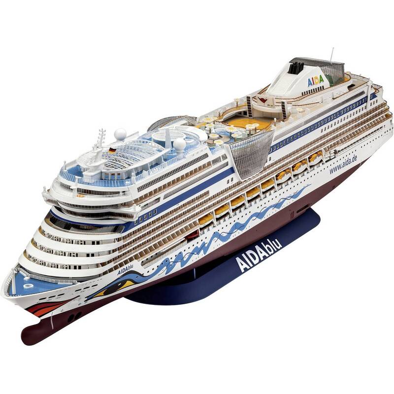 Revell 05230 Aida Schiffsmodell Modellschiff Schiff Bausatz 1:400 Displaystän403 - 4009803052304