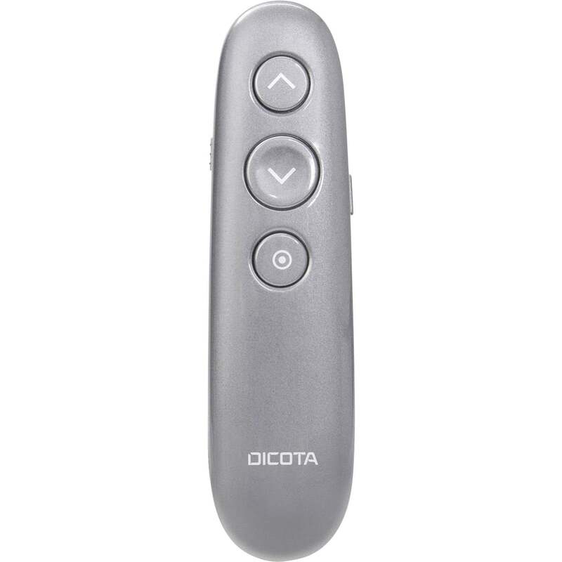 Dicota Funk Presenter D32058 mit virtuellem Laserpointer 2.4 GHz silber 40g - 7640239421356