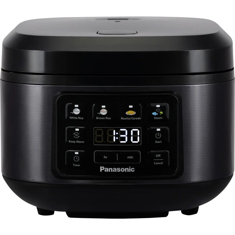 Panasonic Reiskocher Reisekocher Fuzzy-Logic BPA-frei 1,5l schwarz tragbar 770W - 5025232983728