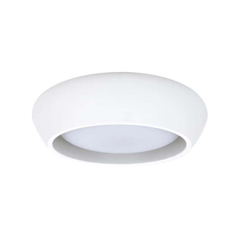 Beacon Deckenleuchte Leuchte Fjord weiß Gips GX53 Ø 28 cm Wohnraumleuchte Lampe - 9333509212614