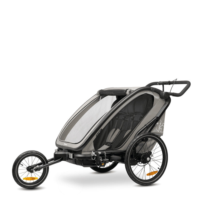 Hauck Fahrradkinderanhnger Bike N Walk Duo, Für 2 Kinder, Inkl. Deichsel - 4007923515082