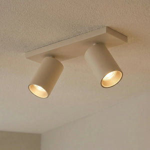 B-Ware Arcchio Strahler Brinja LED 2-flammig dimmbar Aluminium braun 30,5x9cm