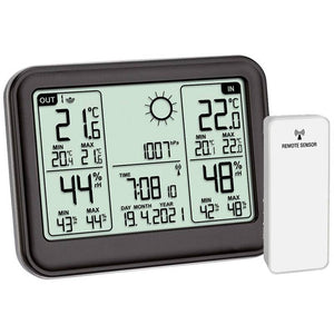 B-Ware TFA Dostmann Funk-Wetterstation Vorhersage 12-24 Stunden max 3 Sensoren