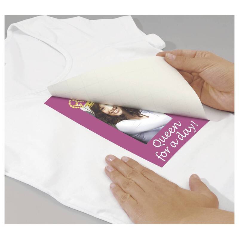 Sigel TShirt Transferfolien Textilfolien helle Baumwolle 12 Stück Inkjet - 4004360849398