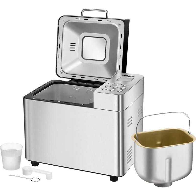 Unold AG Backmeister Brotbackautomat Timerfunktion Edelstahl Warmhaltefunktion - 4011689684562