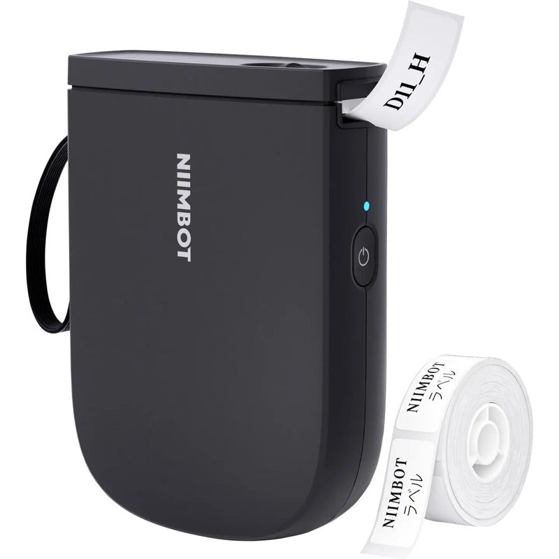 NIIMBOT Etikettendrucker Beschriftungsgerät Mobildrucker D11 H Bluetooth Schwarz - 6977031212150