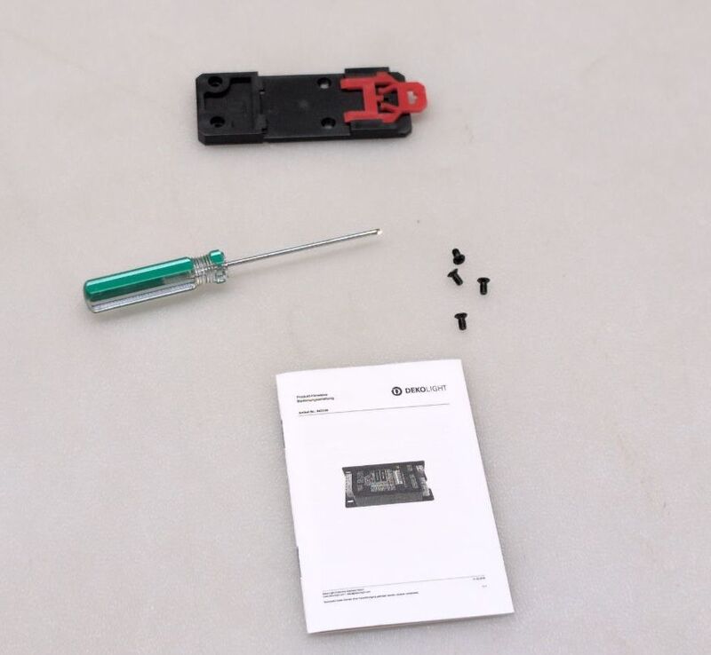 Deko Light LED-Dimmer 843336 Dimmer Lichtdimmer Schwarz 12V Energieeffizienz - 4042943192363