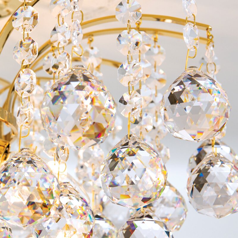ORION Deckenleuchte Lampe LENNARDA 24 Karat vergoldet gold SIEHE TEXT/FOTO - 9003090182718