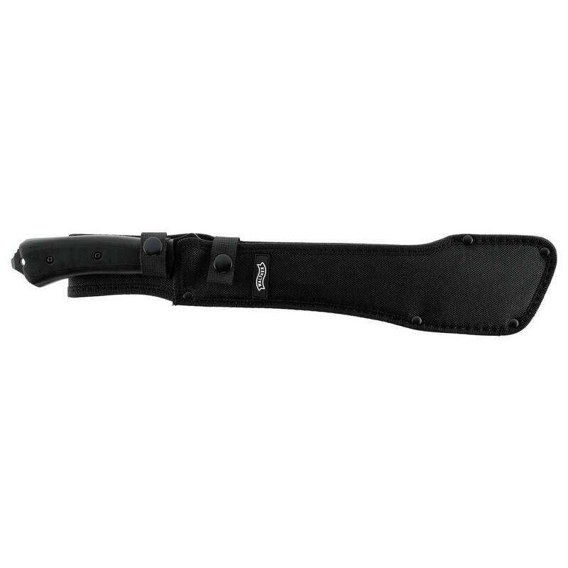 Walther Gärtnermesser Forstmesser MSM 5.0870 Schwarz Carbonstahl 437mm 700g - 4000844825513