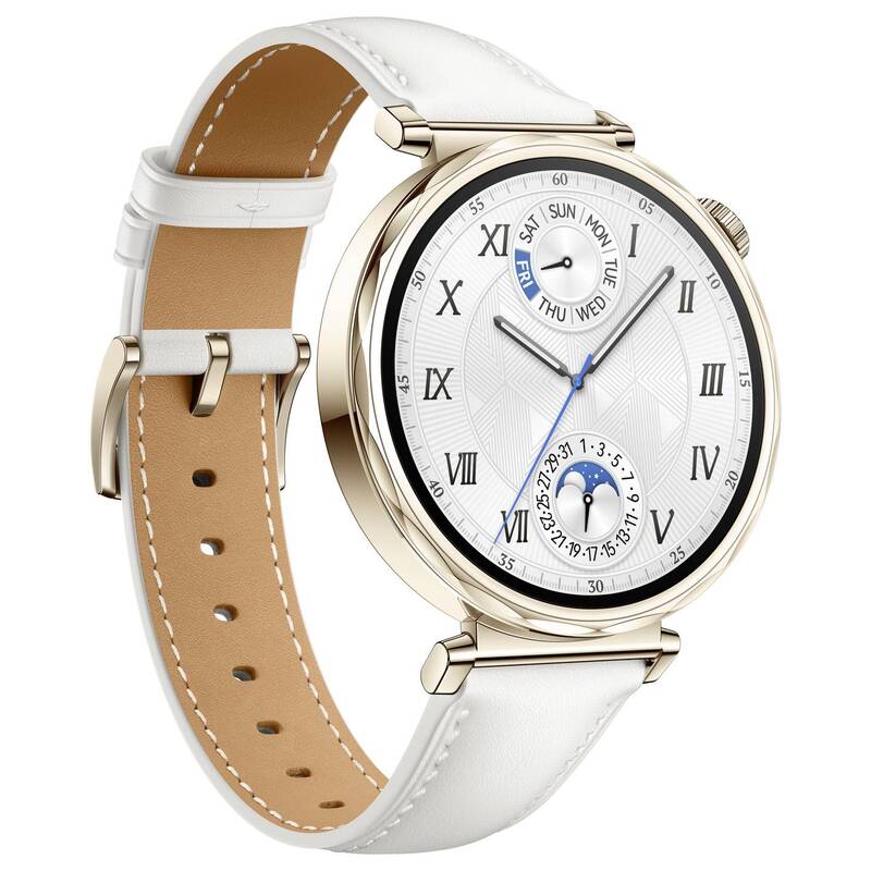 HUAWEI Smartwatch Uhr Watch GT 5 Bluetooth Weiß Anruffunktion Health Monitoring - 6942103131967