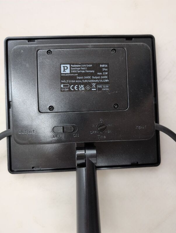 Paulmann Plug & Shine Solarpanel Gartenleuchte LED Dämmerungssensor anthrazit - 4000870949146