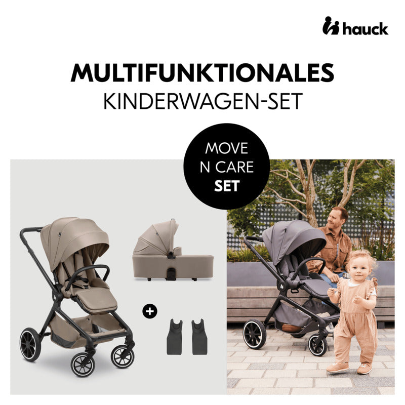 Hauck Kinderwagen Move N Care Buggy Sportwagen wendbar leicht UV-Schutz 50+ - 4007923167250