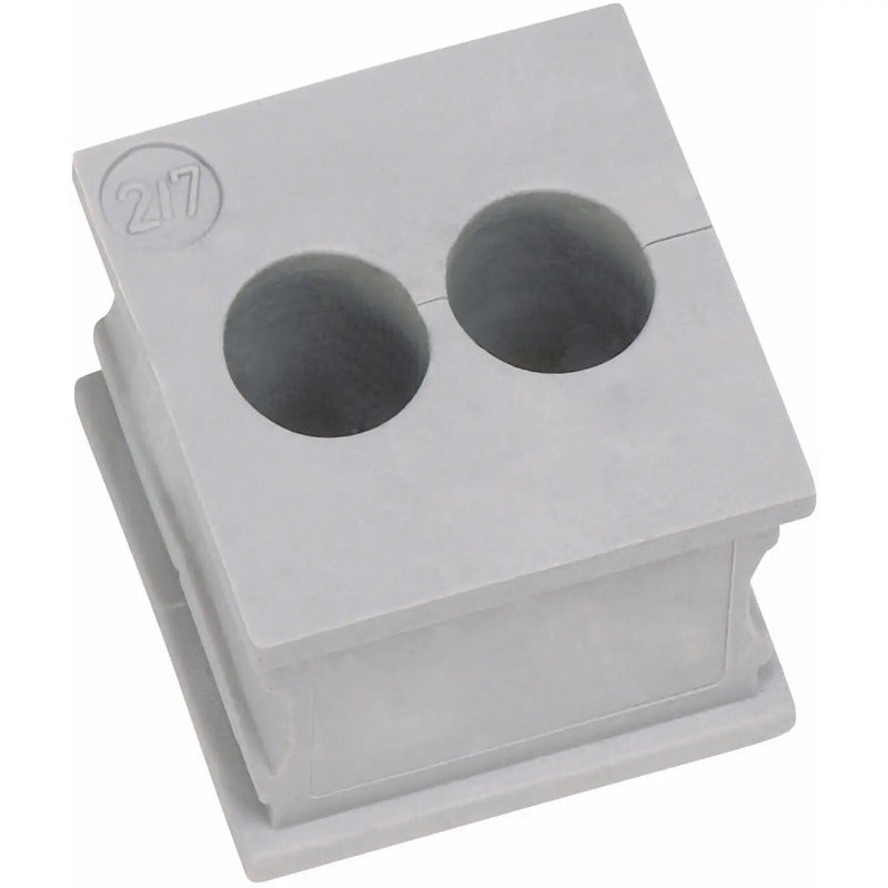 Icotek Kabeldurchführung KT 2/2 geschlitzt Elastomer grau 1 St. Klemm-Ø 2mm - 2050001689443
