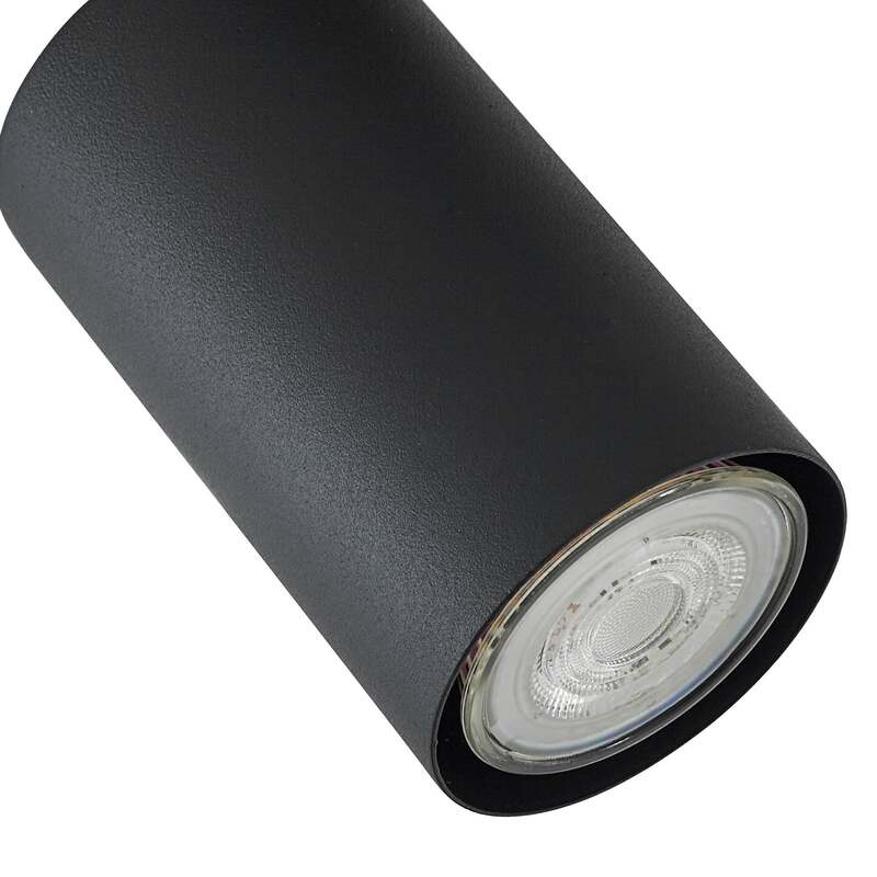 Lindby Deckenleuchte Joffrey LED Lampe 5-flg dimmbar schwarz 78x57,5cm IP20 - 4251096583847