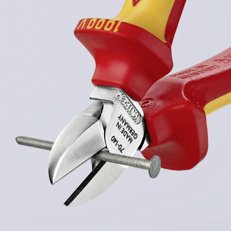 Knipex Seitenschneider VDE 140mm Präzisionswerkzeug Vanadium Elektrostahl Zange - 4003773040293