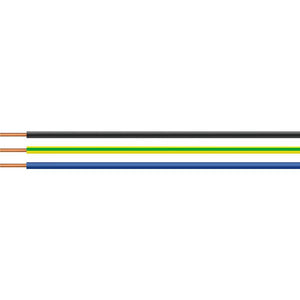 B-Ware HELU Einzelader Leitung Kabel H07V-U Rot PVC 1 x 2.50 mm² eindrähtig 100 m