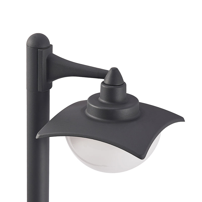 Lindby Wegeleuchte Gartenleuchte Elinda LED dimmbar dunkelgrau 110cm IP44 - 4251911704013