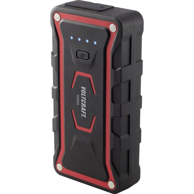 Voltcraft Schnellstartsystem 1000A VC-10637210 Starthilfe Powerbank schwarz - 4053199972289