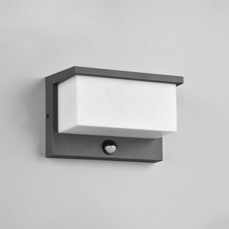 Trio Lighting Außenwandleuchte Wandleuchte LED Nestos Bewegungssensor anthrazit - 4017807564006