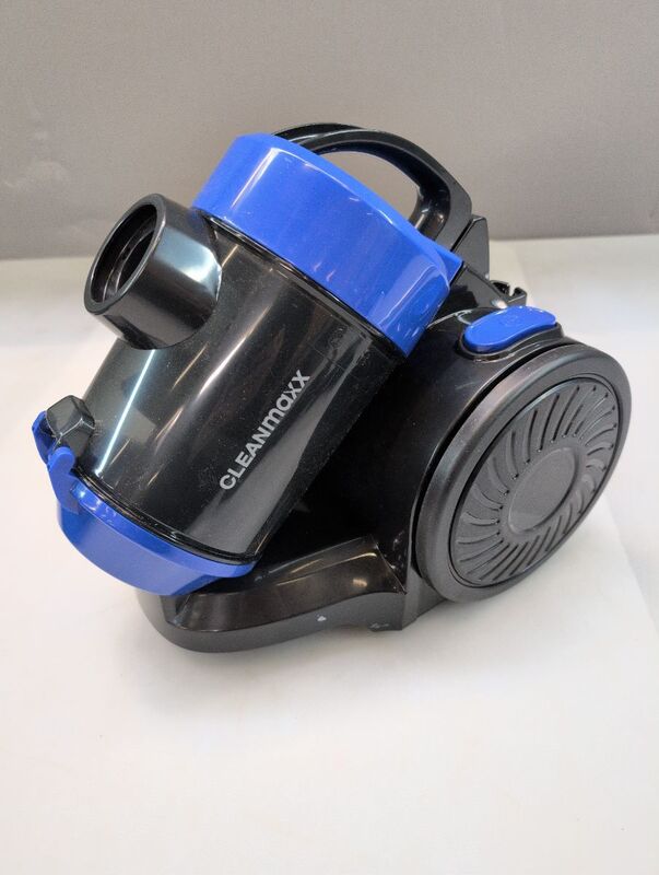 CleanMaxx Zyklon-Staubsauger 800W beutellos Sauger schwarz 2L 17kPa 6,5m - 4067522090496