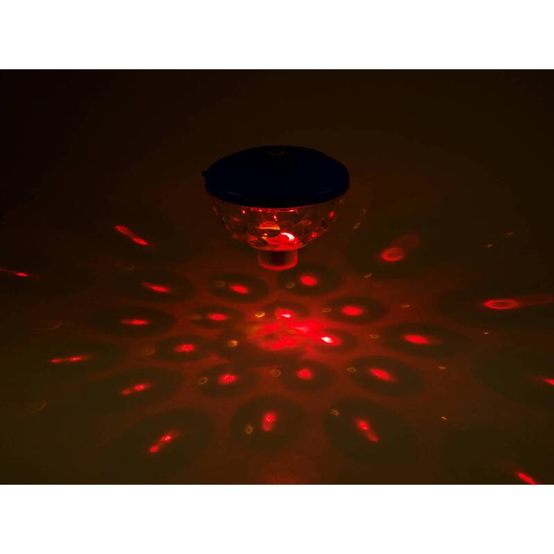Eurolite Poolbeleuchtung LED Schwimmbadlampe transparent schwimmend 120mm Ø142mm - 4026397687699