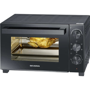 B-Ware Severin Minibackofen 30l Heißluftofen Grillofen mit Timer und Oberhitze 1600W